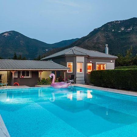 Villa Stymfalia - Luxury Mansion With Private Pool Karteri  Εξωτερικό φωτογραφία