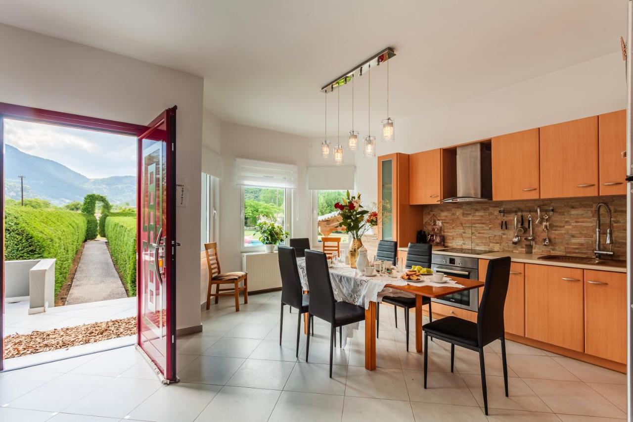 Villa Stymfalia - Luxury Mansion With Private Pool Karteri  Εξωτερικό φωτογραφία