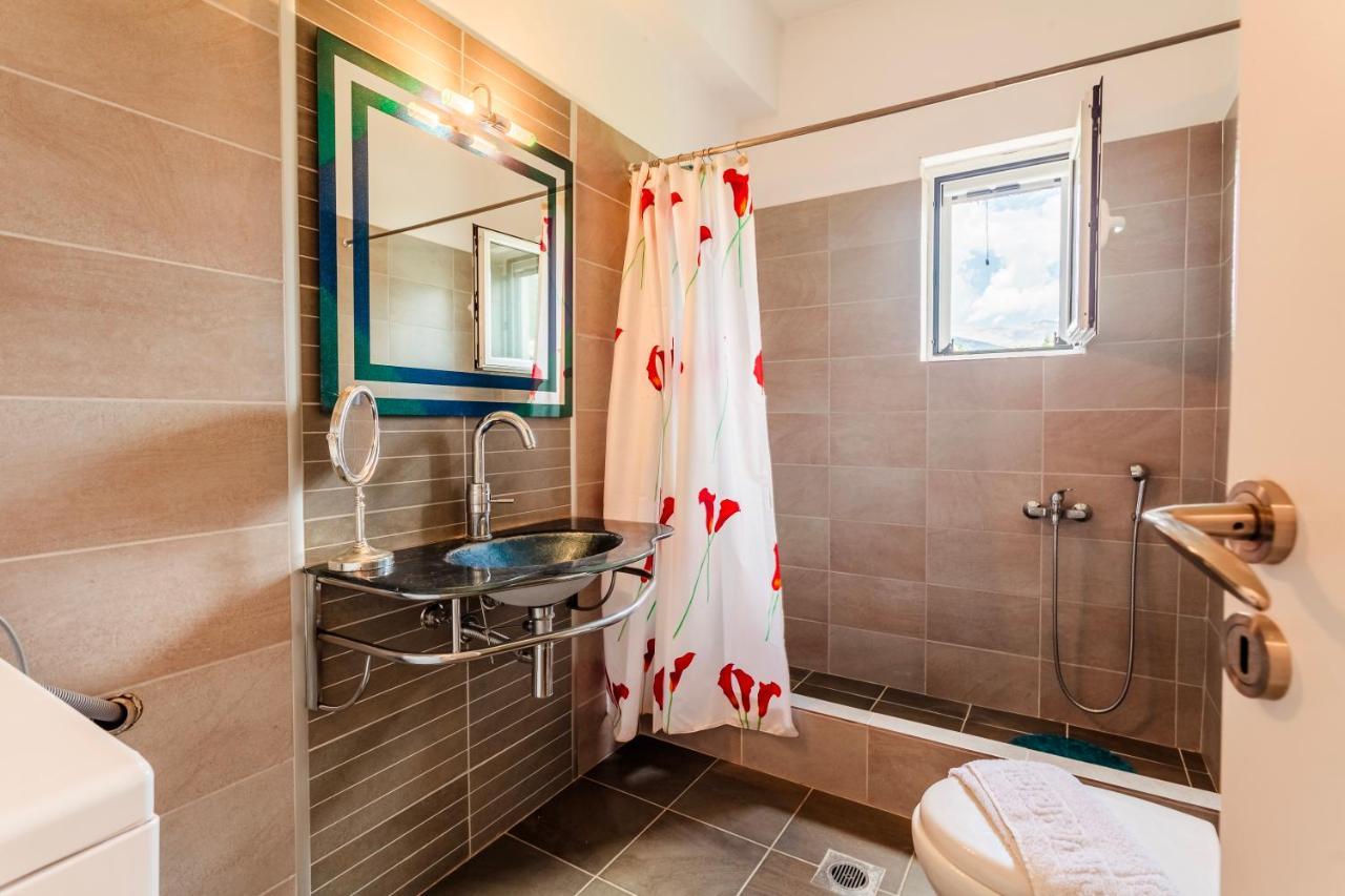 Villa Stymfalia - Luxury Mansion With Private Pool Karteri  Εξωτερικό φωτογραφία