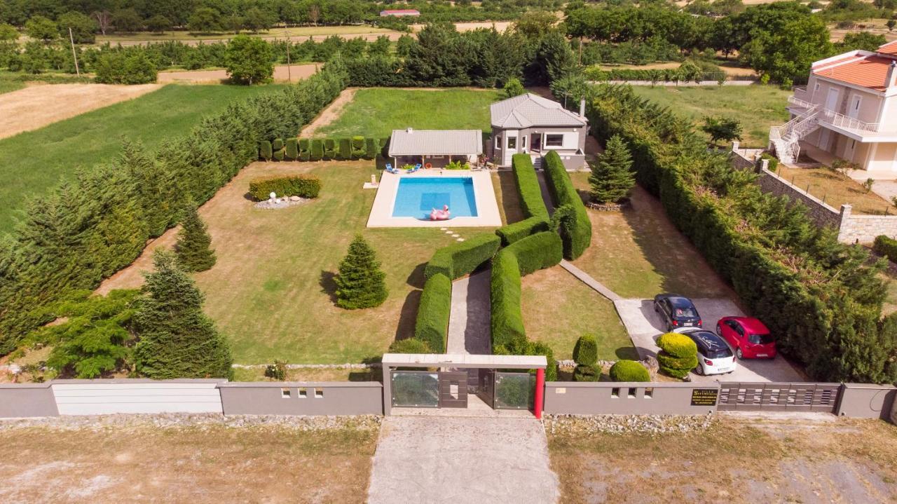 Villa Stymfalia - Luxury Mansion With Private Pool Karteri  Εξωτερικό φωτογραφία