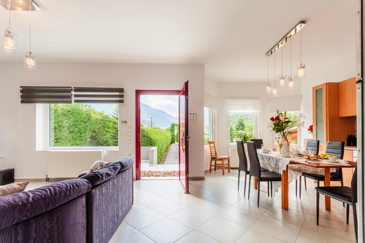 Villa Stymfalia - Luxury Mansion With Private Pool Karteri  Εξωτερικό φωτογραφία